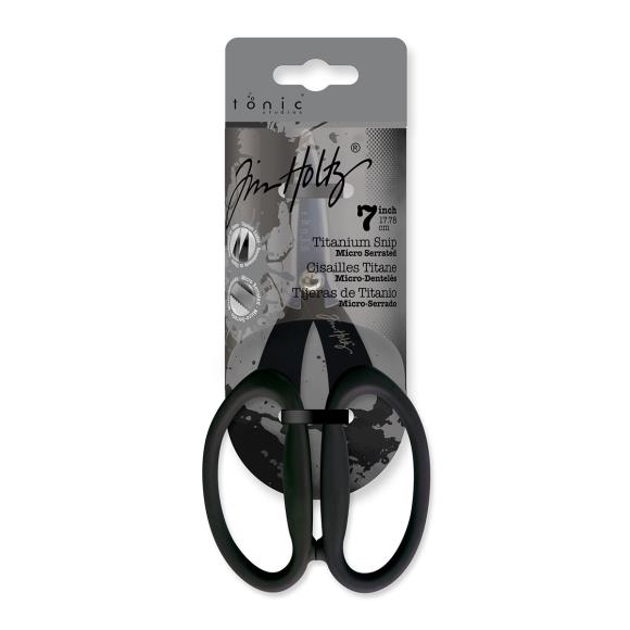 Tonic Tim Holtz Tim Holtz Non-stick Micro-Serrated Multi-Cutter (102e) BLACK GRIP
