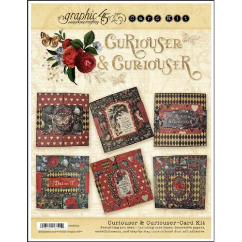 Graphic 45 Curiouser & Curiouser Card Kit