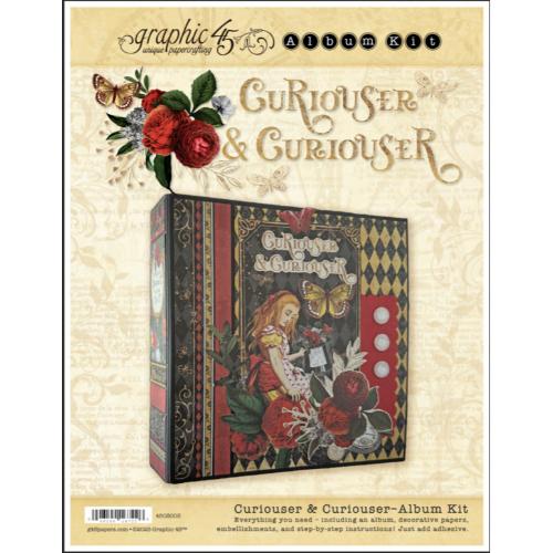 Graphic 45 Curiouser & Curiouser Album Kit