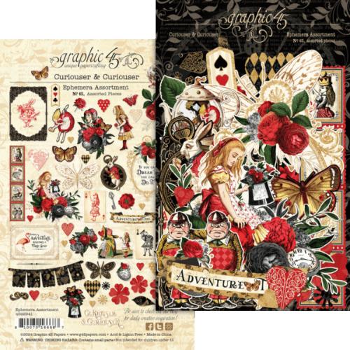 Graphic 45 Curiouser & Curiouser Album Kit