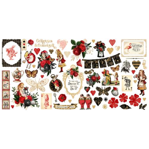 Graphic 45 Curiouser & Curiouser Album Kit