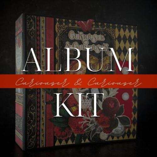 Graphic 45 Curiouser & Curiouser Album Kit