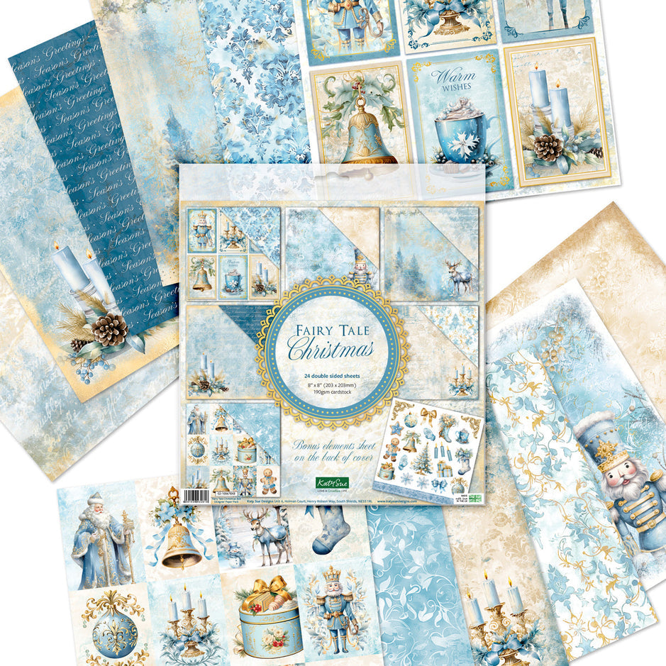 Katy Sue Fairy Tale Christmas 8x8 Designer Premium Paper Pack