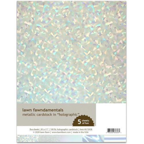 Lawn Fawn LF2458 - Metallic Cardstock - Holographic