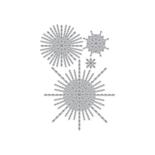 Hero Arts Starbursts Set BetterPress + Foil Plate from the Lovely Letterpress Collection