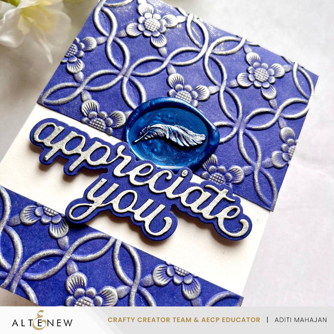 Altenew Sapphire Wax Beads