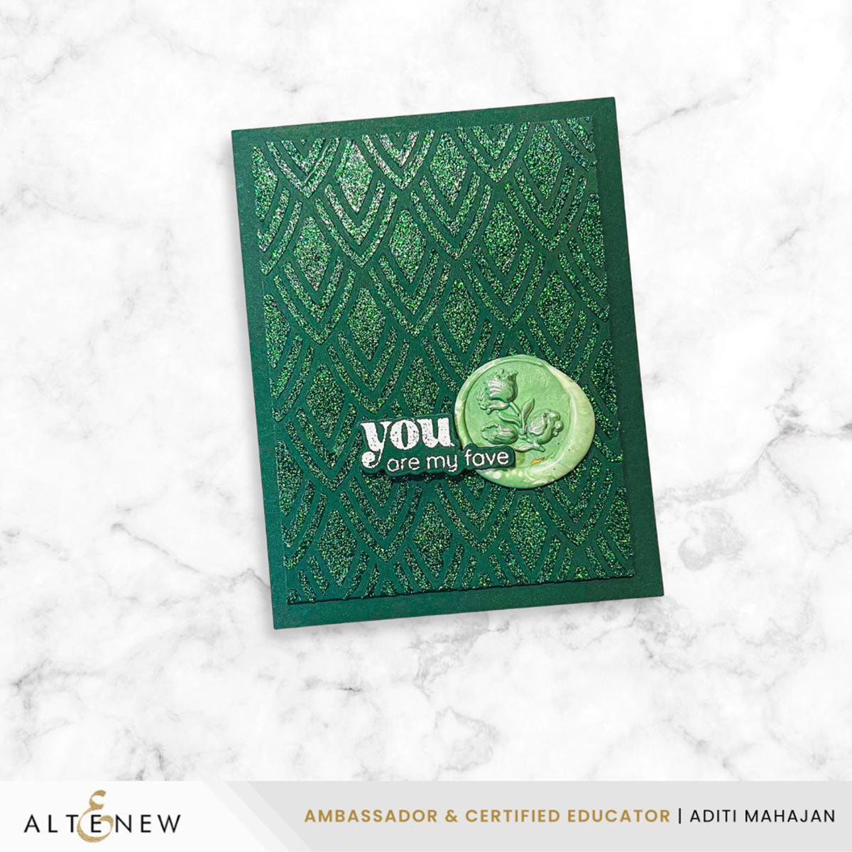Altenew Iridescent Glitter Relief Paste