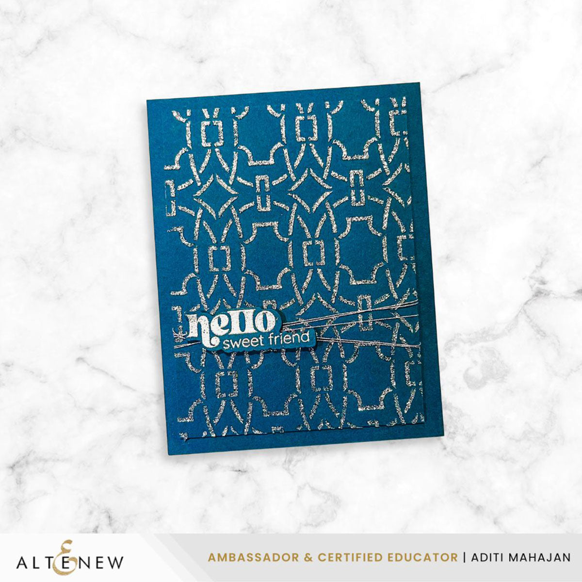 Altenew Silver Glitter Relief Paste