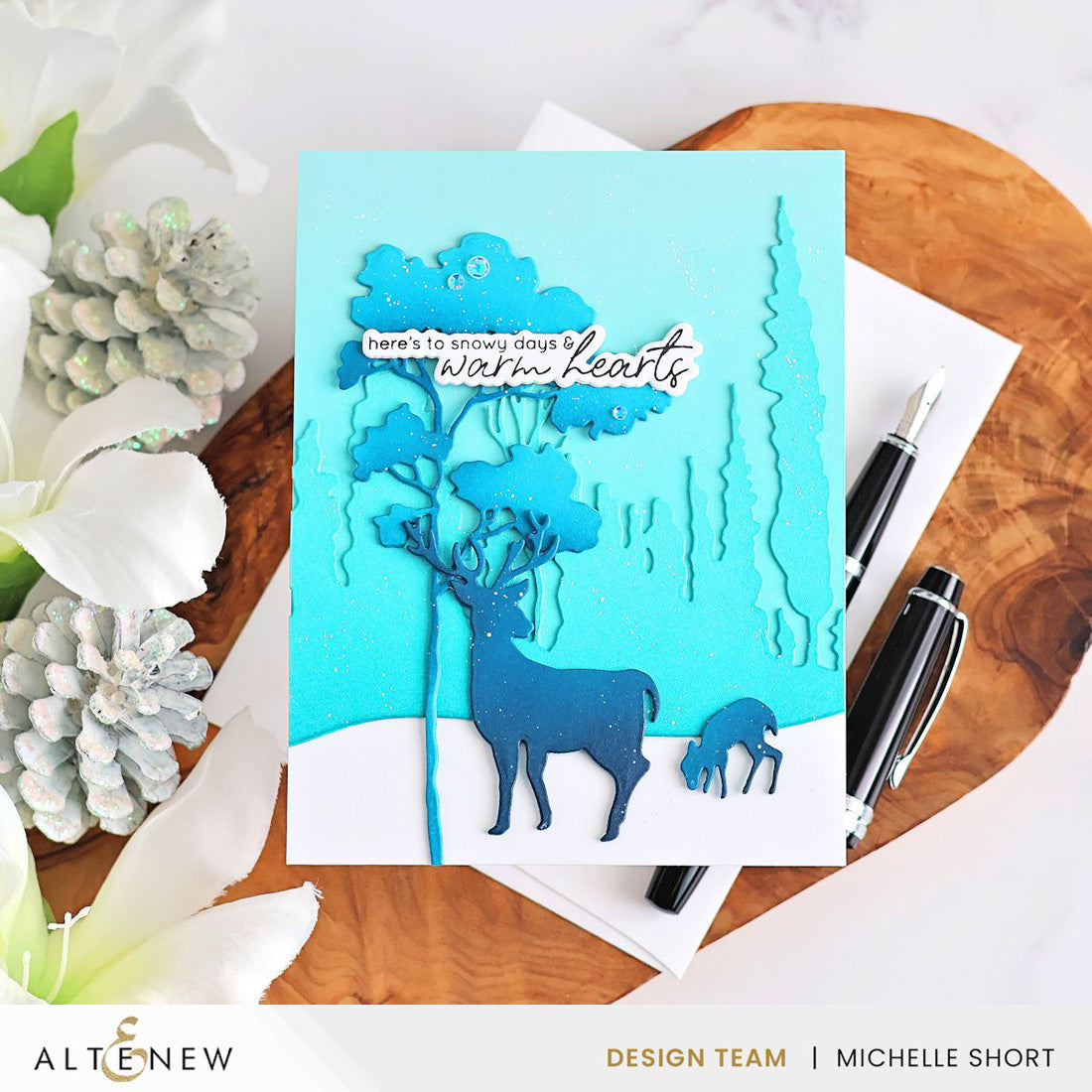 Altenew Forest Friends Silhouettes Die Set