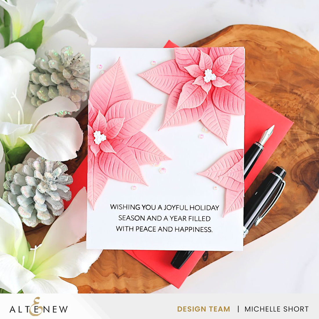 Altenew Holiday Messages Stamp Set