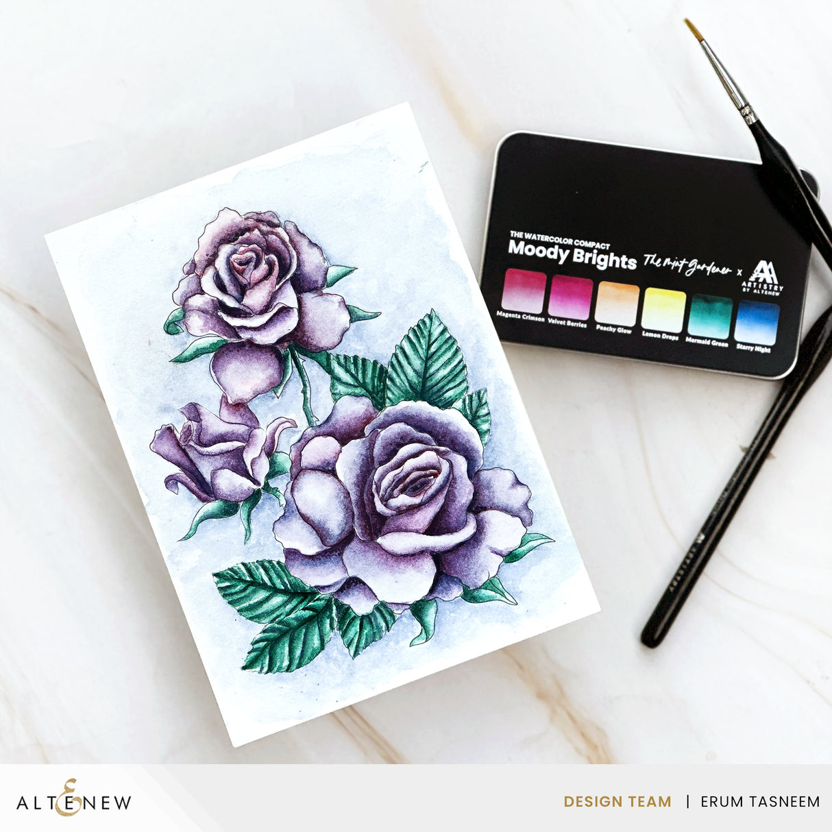 Altenew Watercolor Compact β Moody Brights