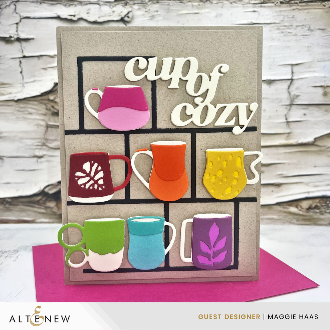 Altenew Warm & Cozy Sentiments Die Set
