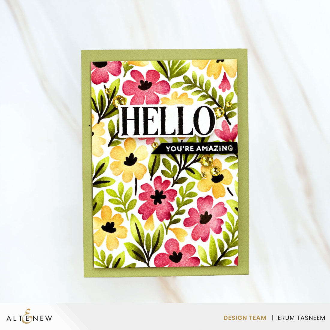 Altenew Stencil Art: Styled Backgrounds Layering Stencil Set (6 in 1)