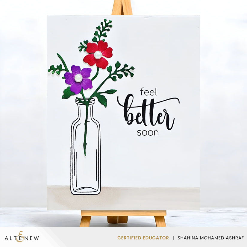 Altenew Mini Delight: Apothecary Garden Stamp & Die Set