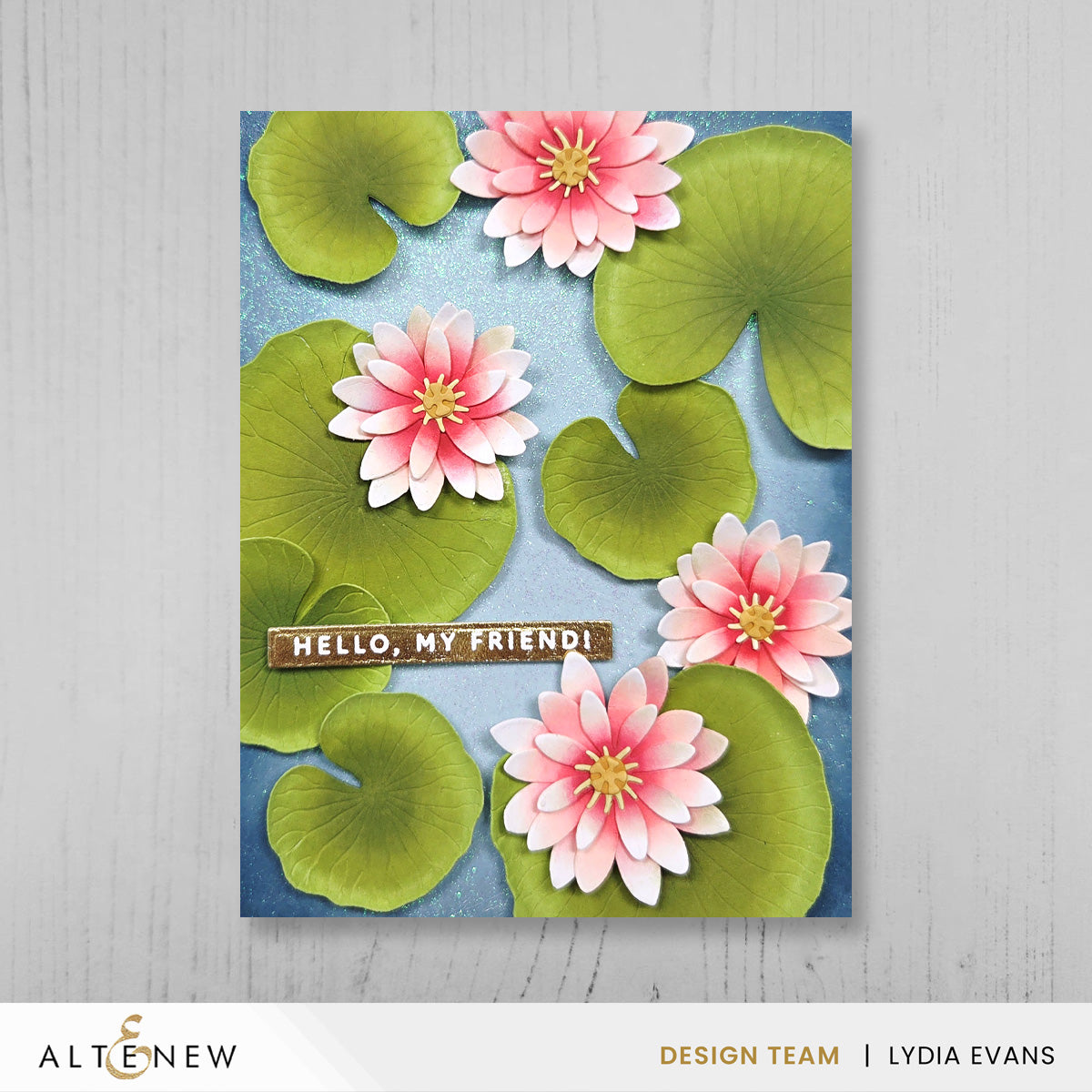 Altenew Pond Lilies Layering Die Set