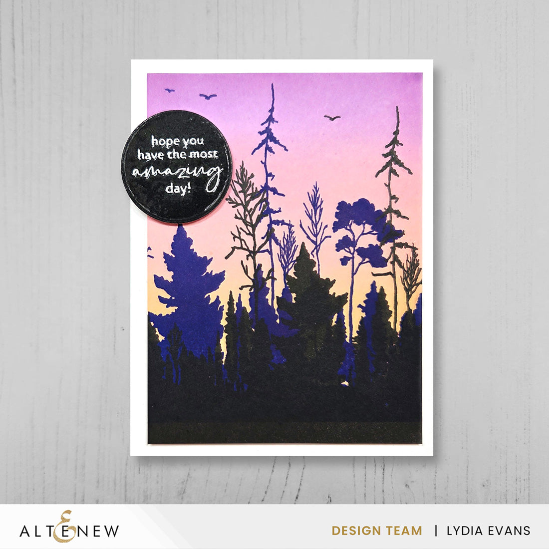 Altenew Woodland Silhouette Stamp Set