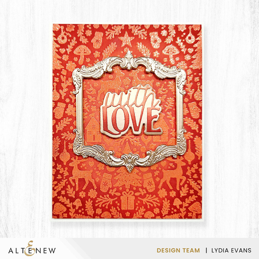 Altenew Decorative Frames 3D Embossing Folder & Die Set
