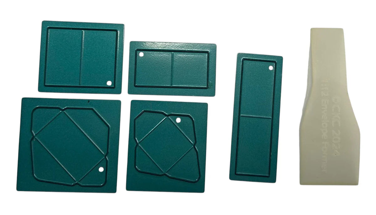 Cool Katz Craft Cutz 1/12 Scale Miniature Card & Envelope Set