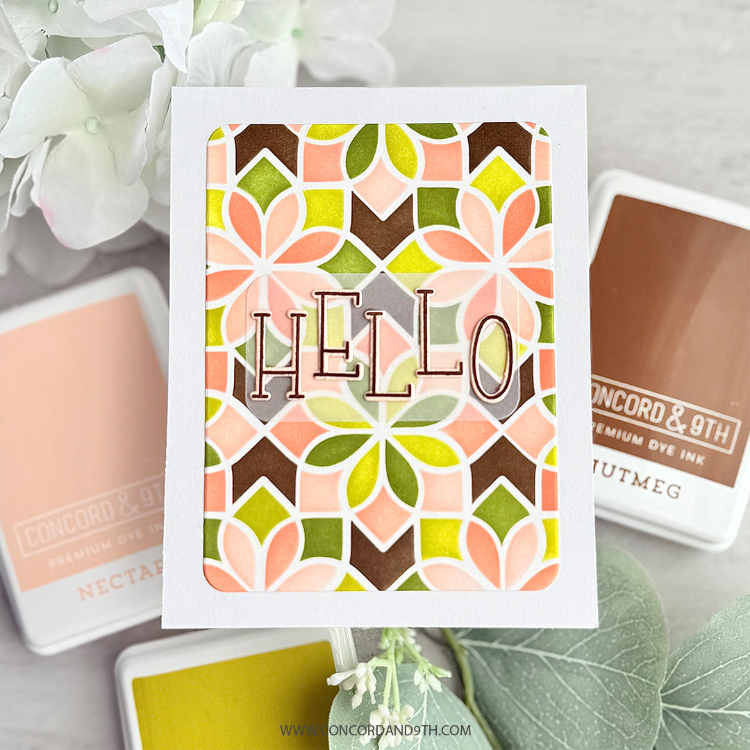 Concord & 9th KW Cara Medallion Stencil Pack