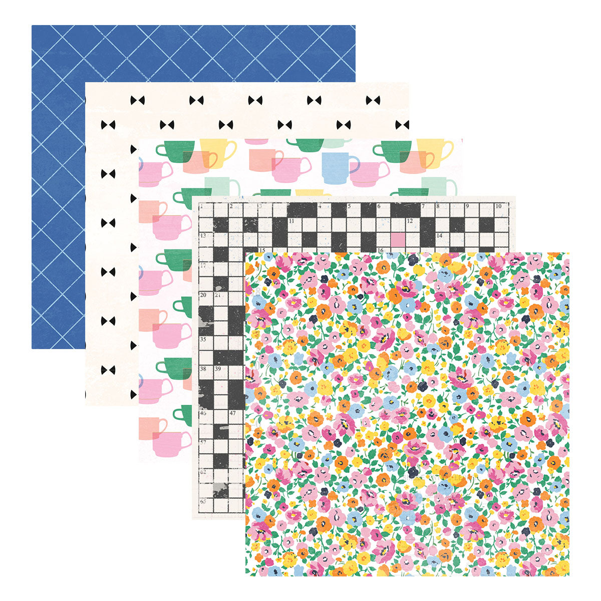 Spellbinders Rosie’s Studio Breakfast in Bed – 6x6 Paper Pad