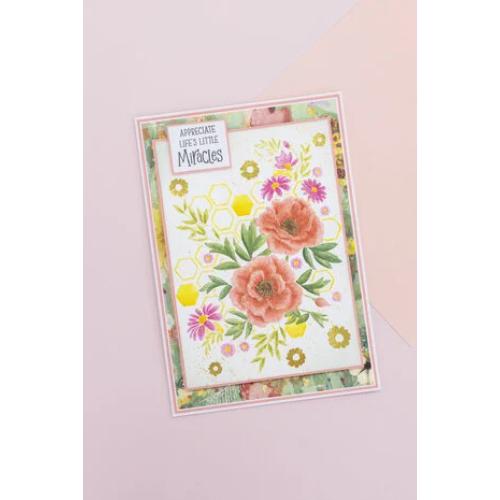 Crafter's Companion Flora & Fauna 3D Embossing Folder 5x7 Inch Sweet Flora (NG-FF-3D-EF5-SWFL)