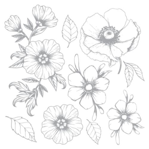 Crafter's Companion Flora & Fauna 6x6 Inch Foil Transfers (NG-FF-FOILTR6)