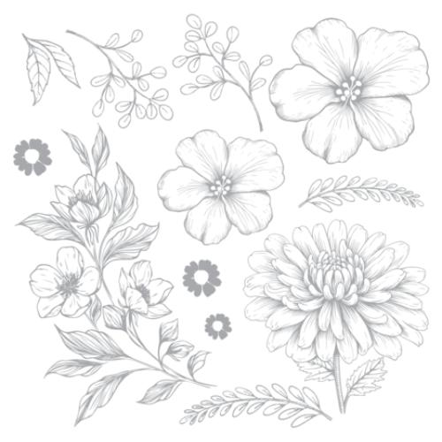 Crafter's Companion Flora & Fauna 6x6 Inch Foil Transfers (NG-FF-FOILTR6)