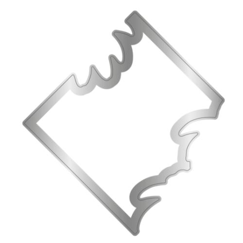 Crafter's Companion 3D Emboss Macro Aperture Folders Ethereal Echinacea (CC-3DEF5.5-MD-STEN-ETEC)