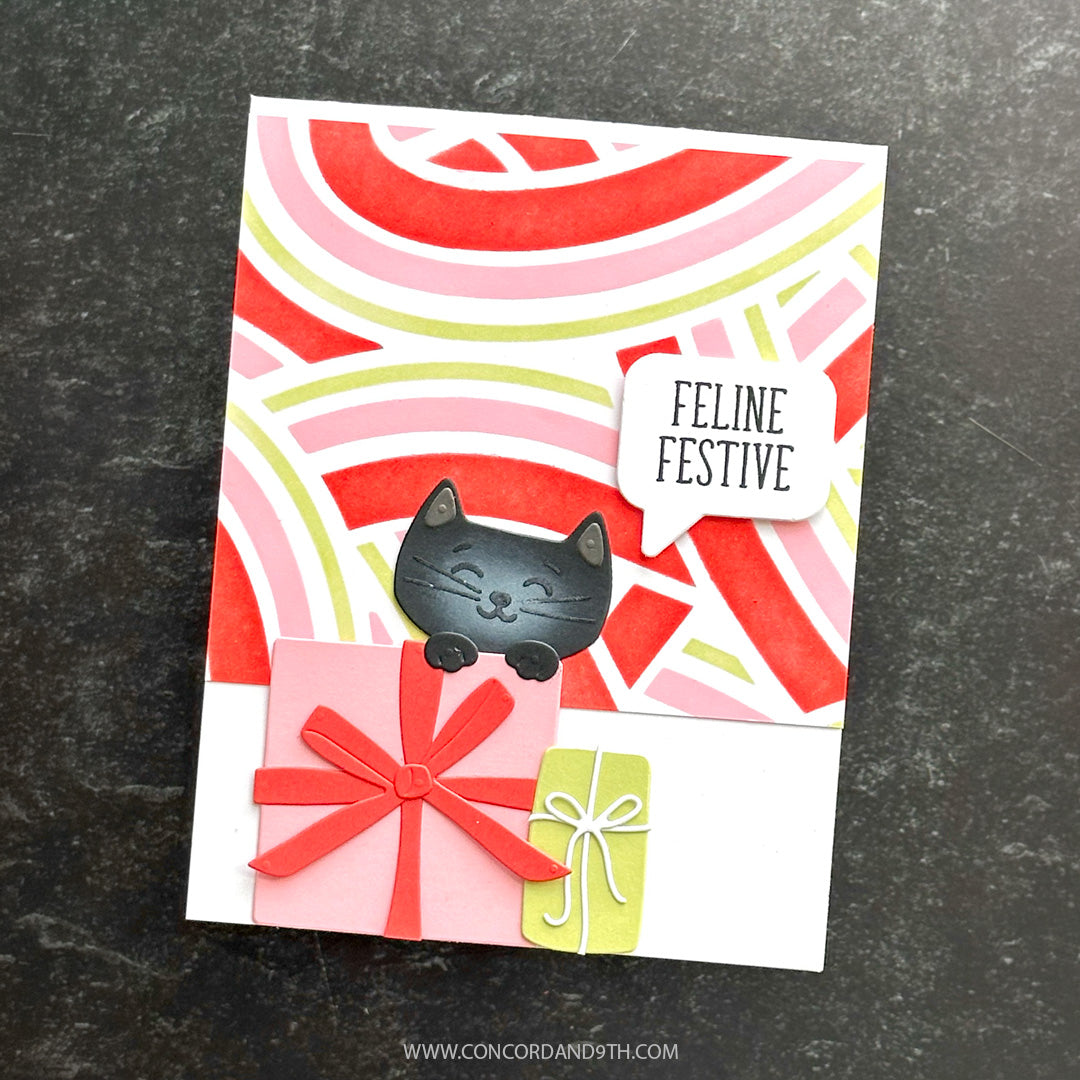 Concord & 9th KW Happy Pawlidays Stamp Set (6 x 8) & Die Bundle