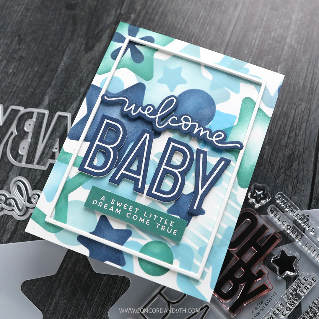 Concord & 9th KRISTINA WERNER Little Star Stencil Pack