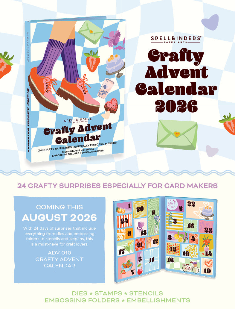 Spellbinders Crafty Advent Calendar 2026 postage as per actuals Deposit