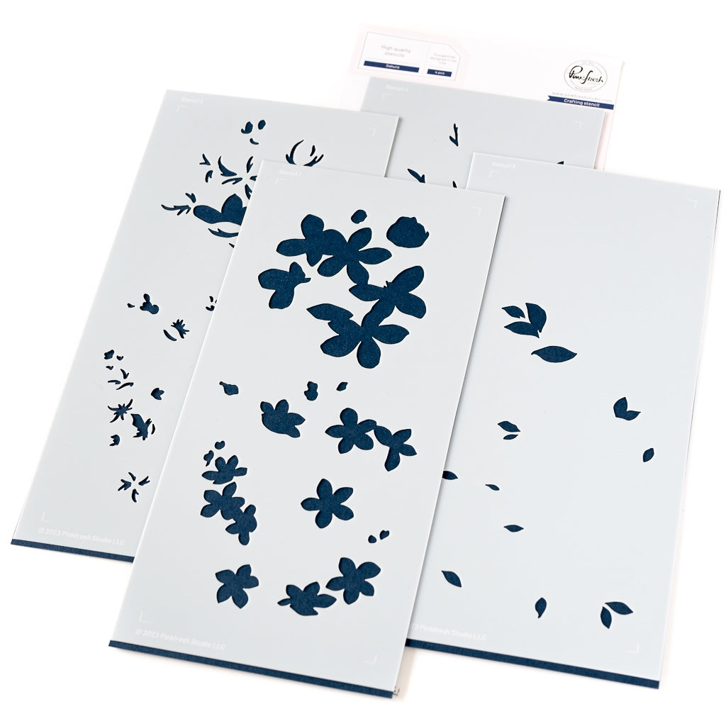 Pinkfresh Studio Sakura stencil