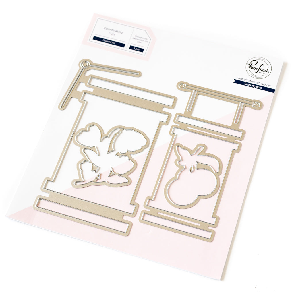 Pinkfresh Studio Framed Art stamp/ die/ stencil Bundle