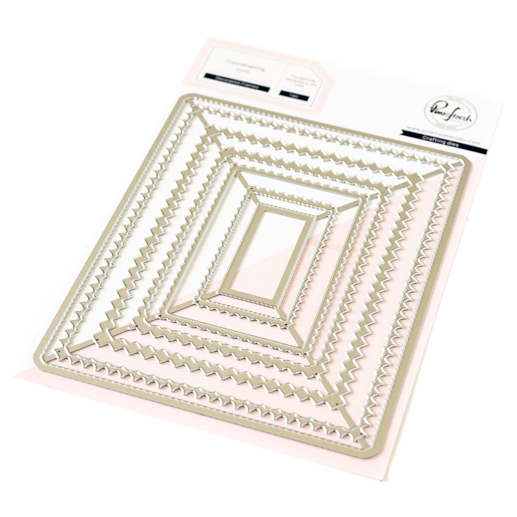 Pinkfresh Studio Decorative Frames press plate/ die Bundle