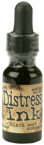 Tim Holtz Distress Pad Reinker BLACK SOOT