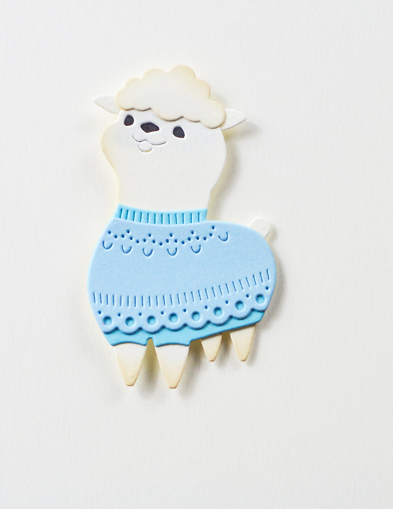 Poppy Stamps 2692 Nordic Joyful Lamb craft die