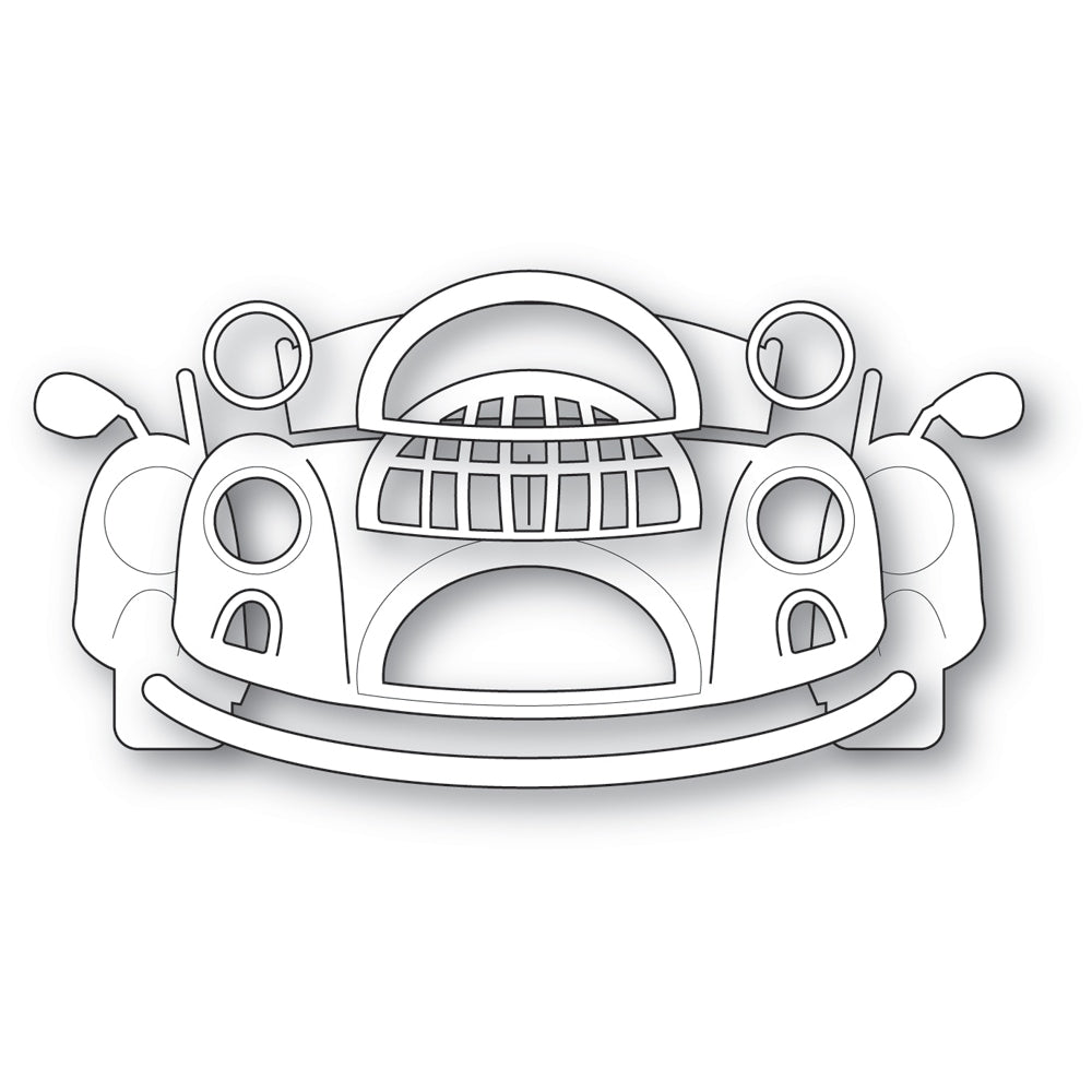 Poppy Stamps 2697 – Joyride Car Craft Die