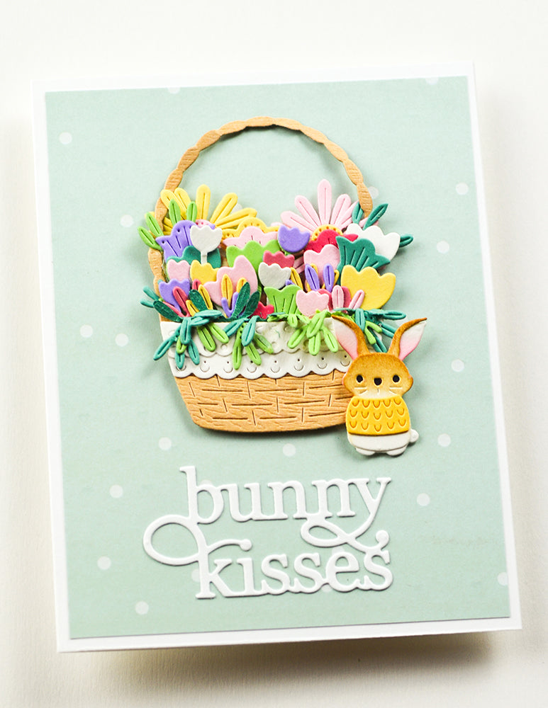 Poppy Stamps 2718 Nordic Basket craft die