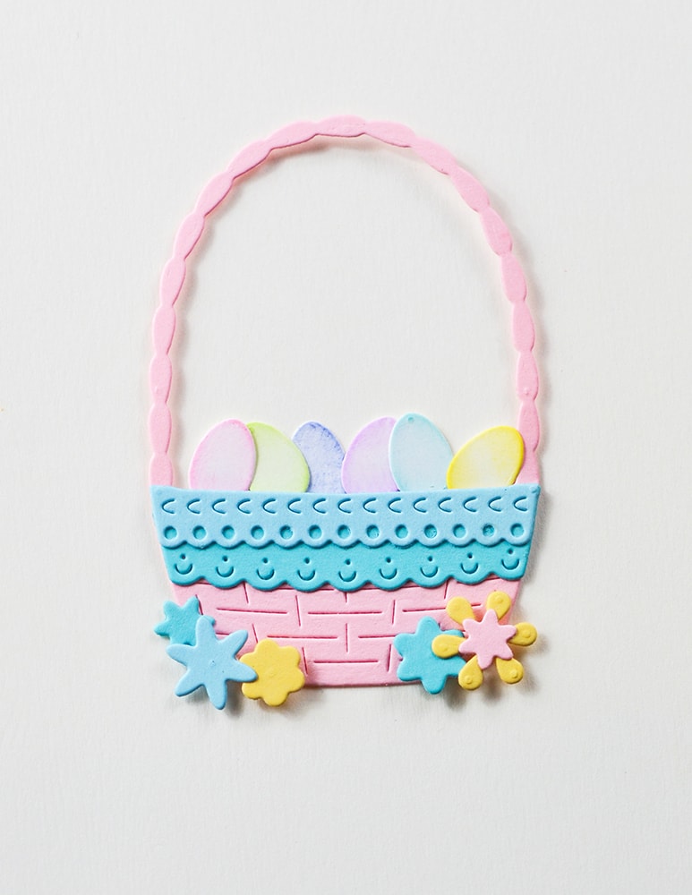 Poppy Stamps 2718 Nordic Basket craft die