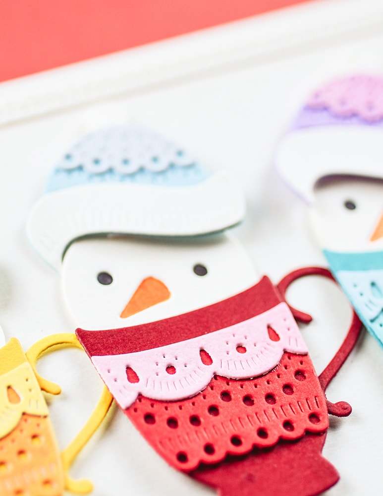 Poppy Stamps 2742 Nordic Chilly Snowman craft die