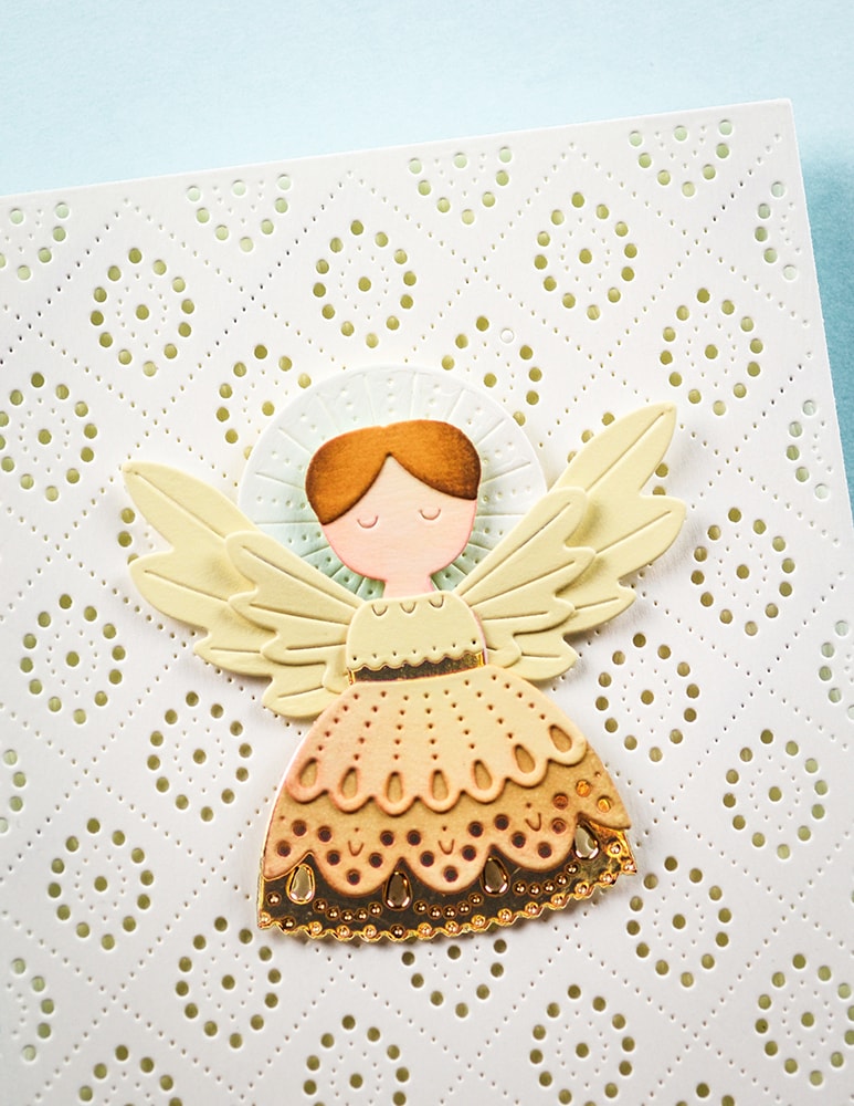 Poppy Stamps 2748 Nordic Sweet Angel craft die