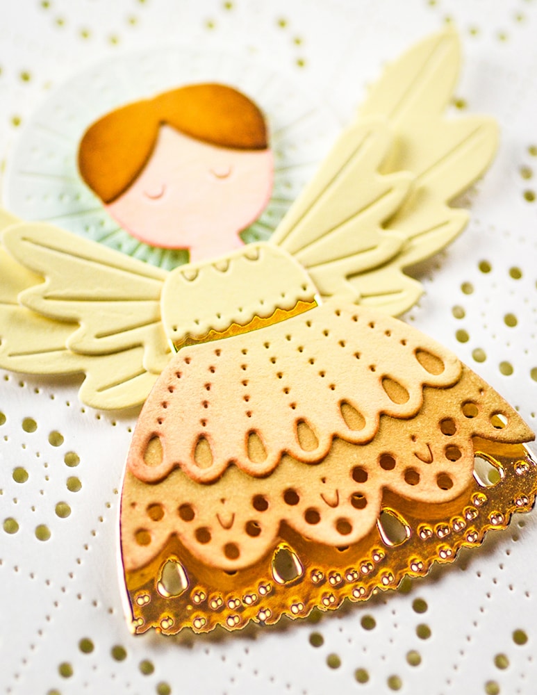 Poppy Stamps 2748 Nordic Sweet Angel craft die