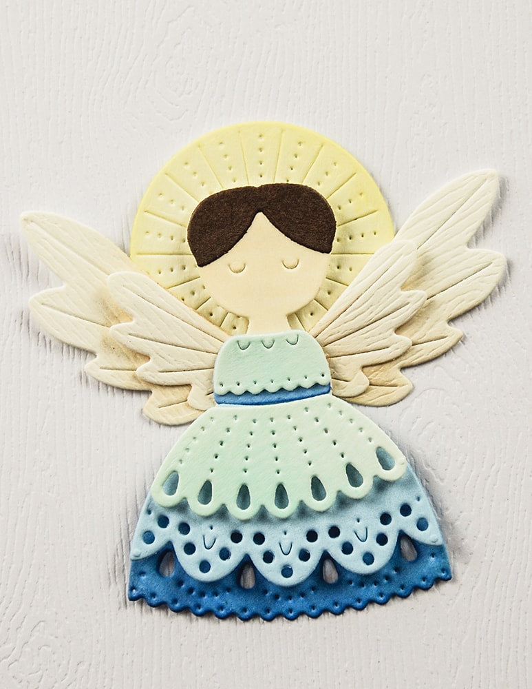 Poppy Stamps 2748 Nordic Sweet Angel craft die