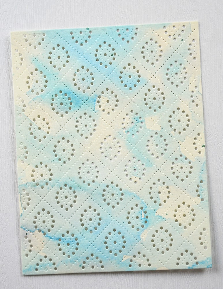 Poppy Stamps 2757 Diamond Oval Pinpoint Background craft die