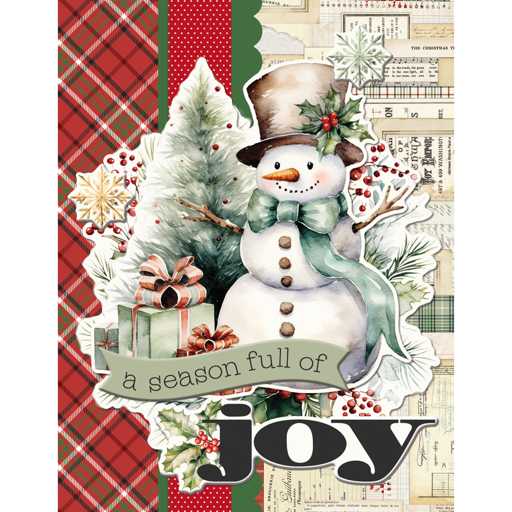 Simple Stories Simple Vintage Old-Fashioned Christmas Simple Cards Card Kit 27635