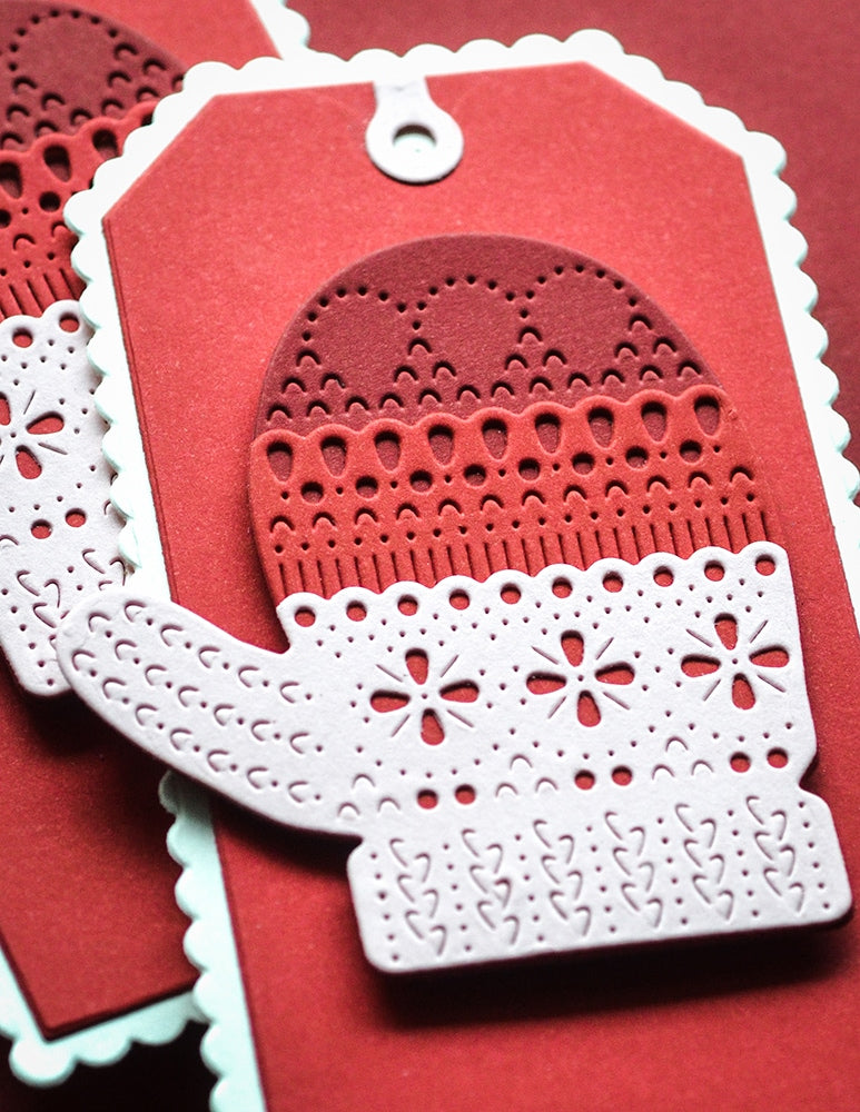 Poppy Stamps Scalloped Framer Tags Craft Die - 2791