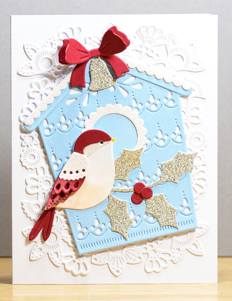 Poppy Stamps Nordic Birdhouse Craft Die - 2802