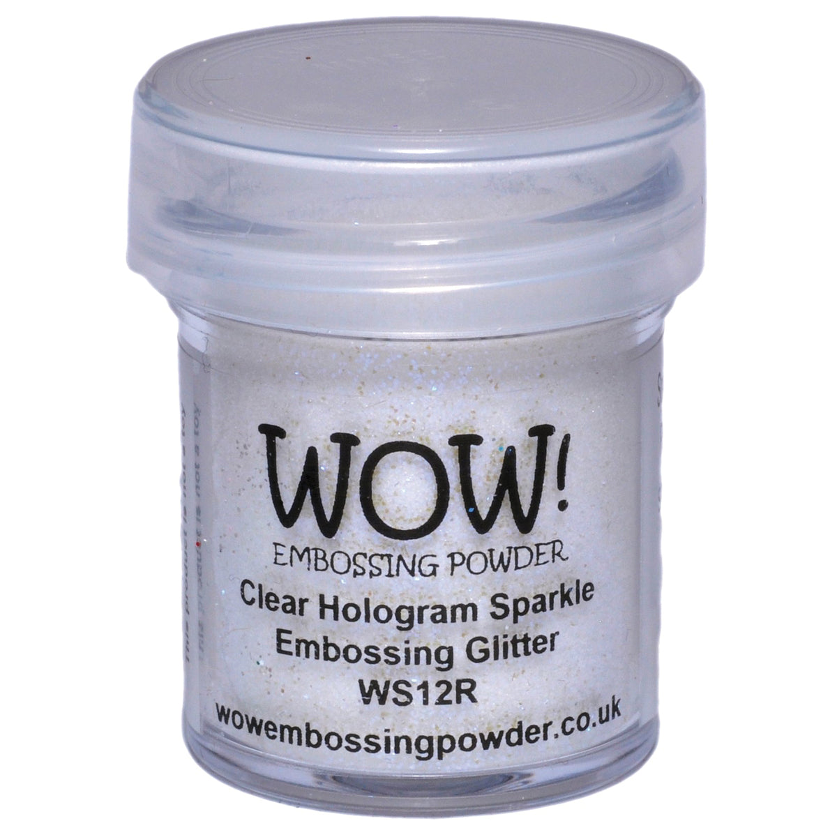 WOW! Embossing Powder 15ml Clear Hologram Sparkle