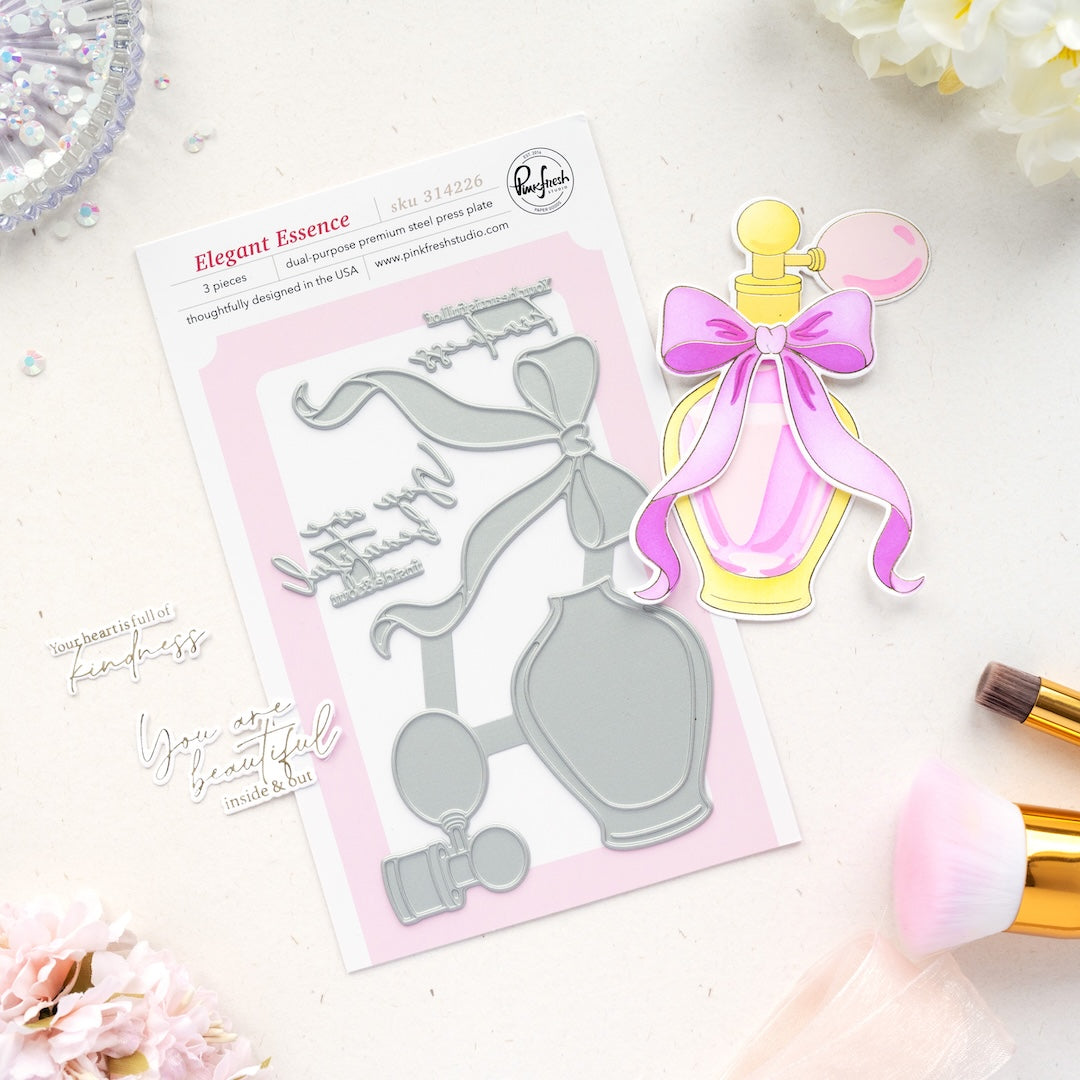 Pinkfresh Studio Elegant Essence Press Plate