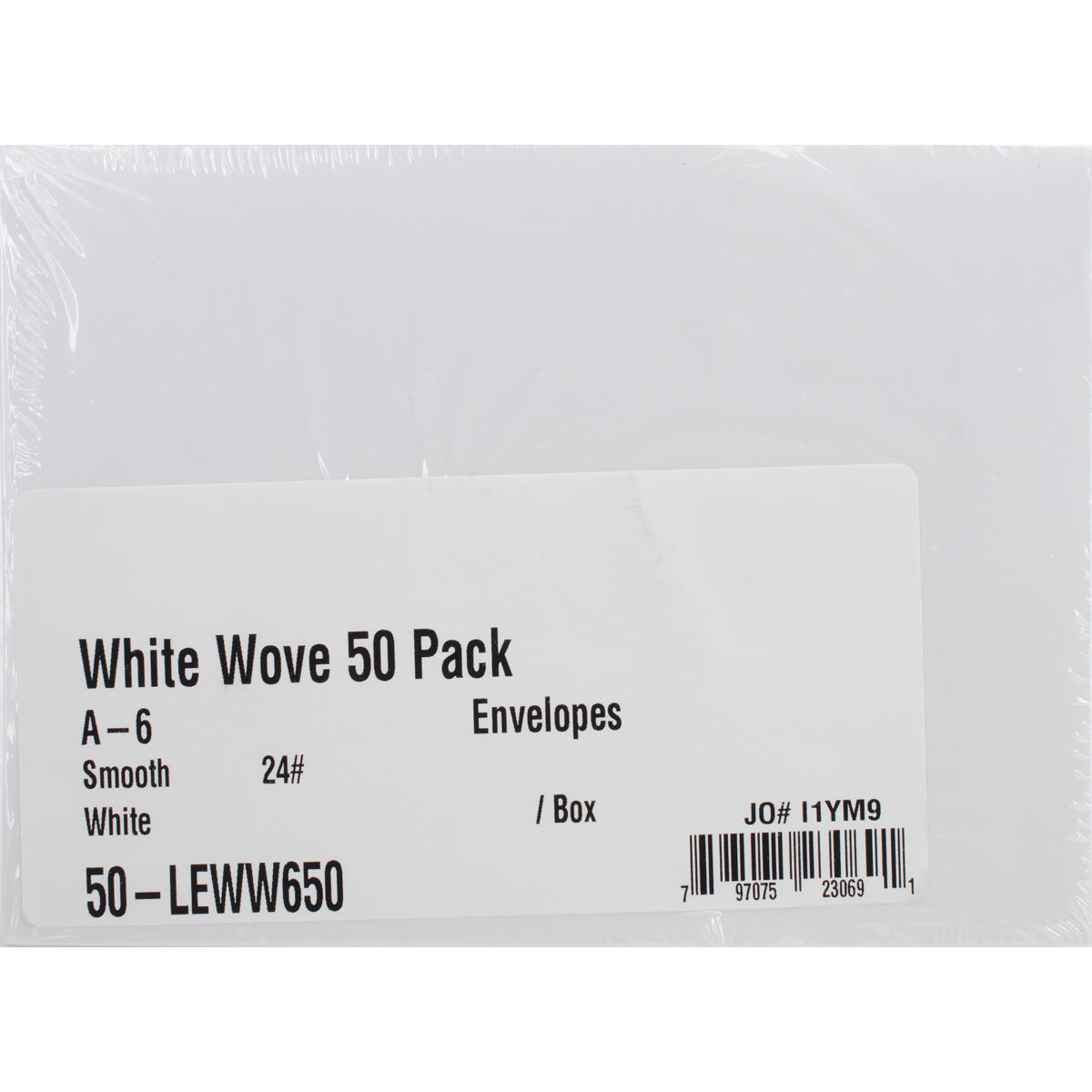 Leader A6 Envelopes (4.75"X6.5") 50/Pkg White